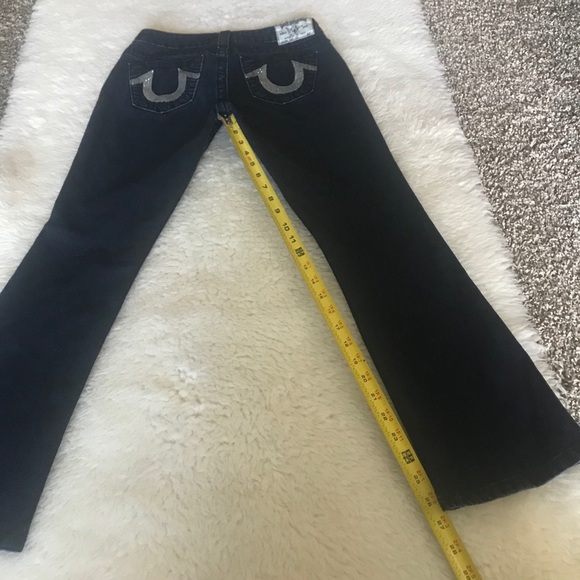 True Religion Boot Cut w/ Sequins Accents Jeans 26 - Picture 7 of 12